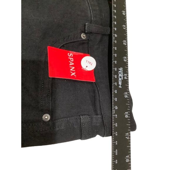 Spanx NWT Women's Black Skinny Pants XL Tall - Minimalist, Sleek, Comfortable - Picture 5 of 7